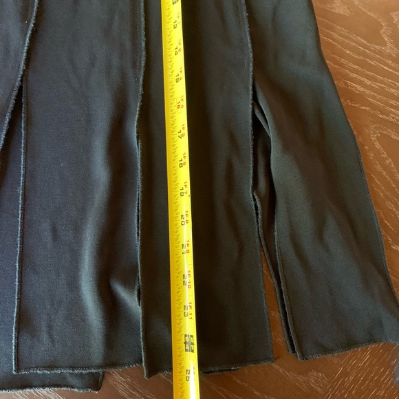 Vintage Josef Ribkoff womens black skirt panels Canada size 6 flapper office Y2K - Picture 12 of 13